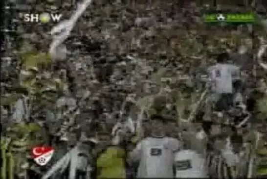 Ambiance de stade en Turquie