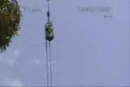 Saut au dessus d’un alligator