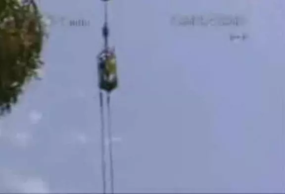 Saut au dessus d’un alligator