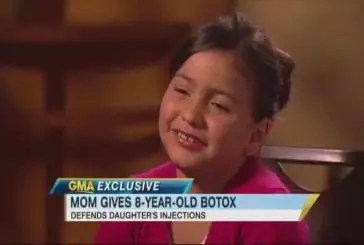 Elle injecte du botox à une filette de 8 ans