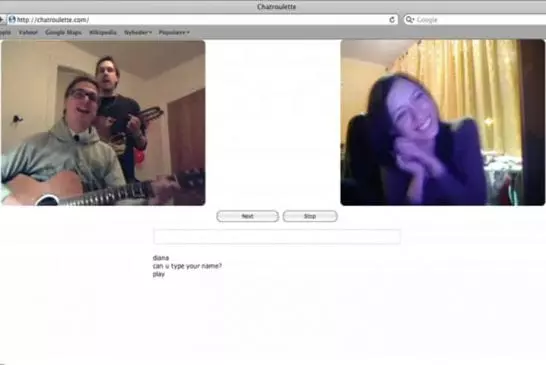 Demande en mariage sur ChatRoulette