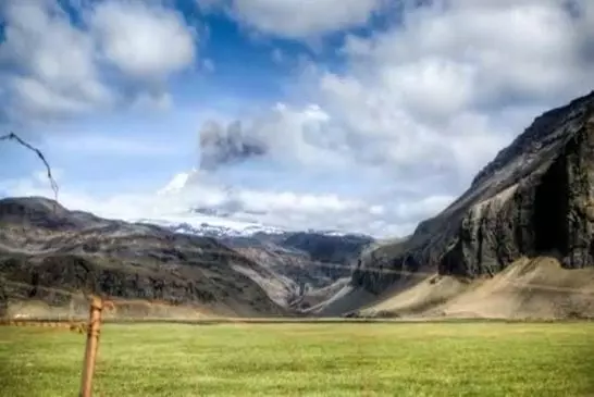 Volcan Islandais en Stopmotion eyjafjallajokull