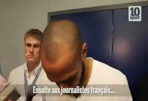 Thierry Henry énervé !