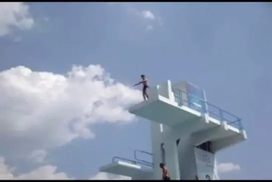 Un plongeon nécessite toujours une bonne réception !