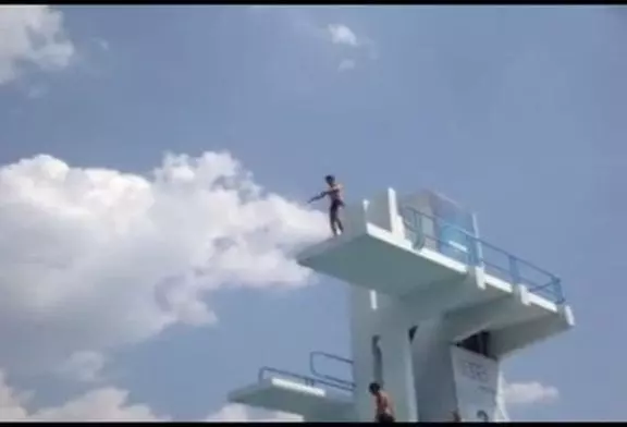 Un plongeon nécessite toujours une bonne réception !