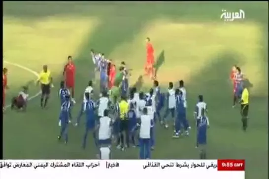 Arrêter une bagarre dans un match de foot entre le Koweit et le Liban? Faire tirer l’armée