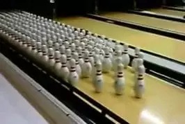Il est plutôt facile de réaliser un strike avec 200 quilles !