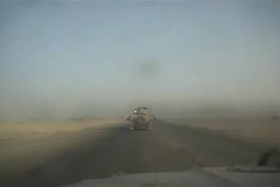 Un convoi militaire qui l’a échappé belle