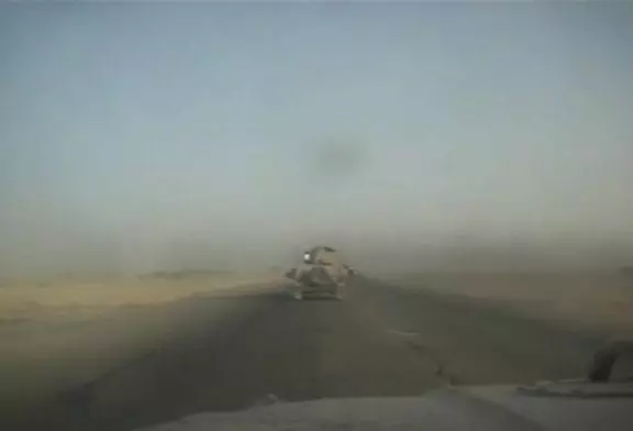 Un convoi militaire qui l’a échappé belle