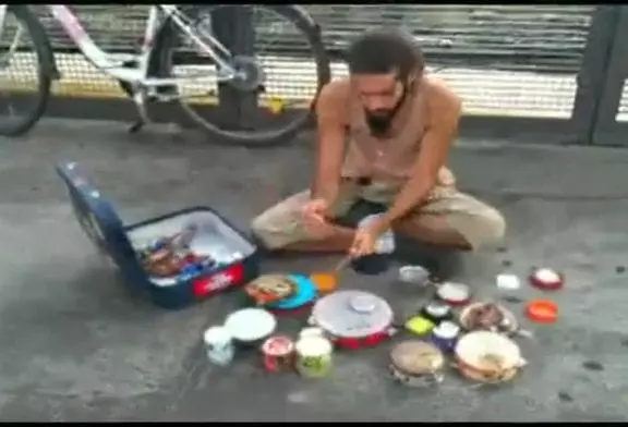 Un concert improvisé en pleine rue !