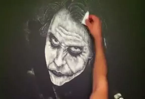 Comment représenter le joker avec du sel !