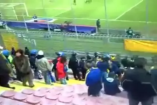 Un fan de football à la masse !