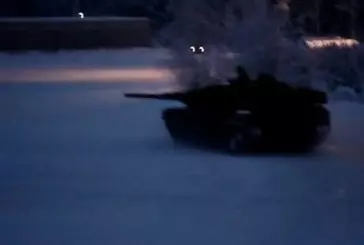 On peut même faire des drifts avec un tank !