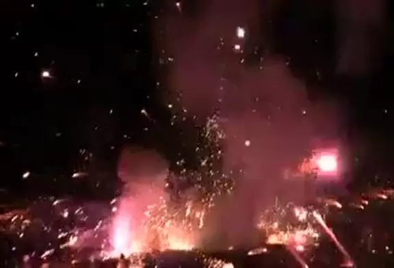 Un feu d’artifice qui tourne mal !