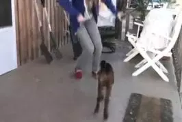 Une chevrette qui danse