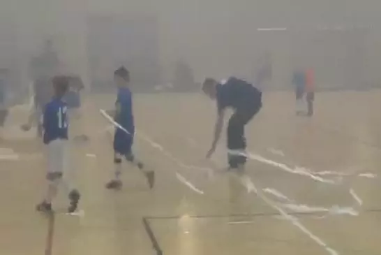 Un match de jeunes arrêté !