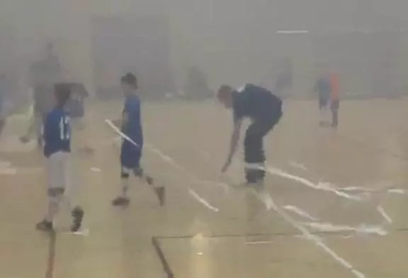 Un match de jeunes arrêté !