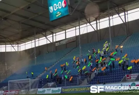 Les supporters font tout pour que leur équipe marque !