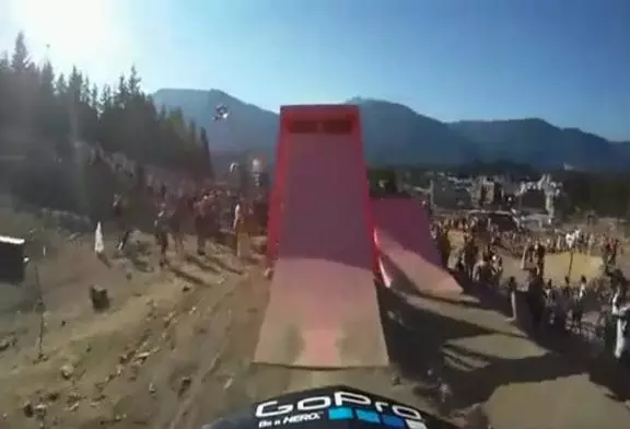 Slopestyle avec une caméra embarquée