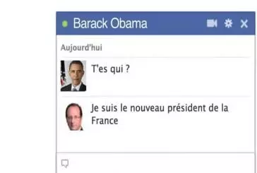 La page Facebook officielle de François Hollande
