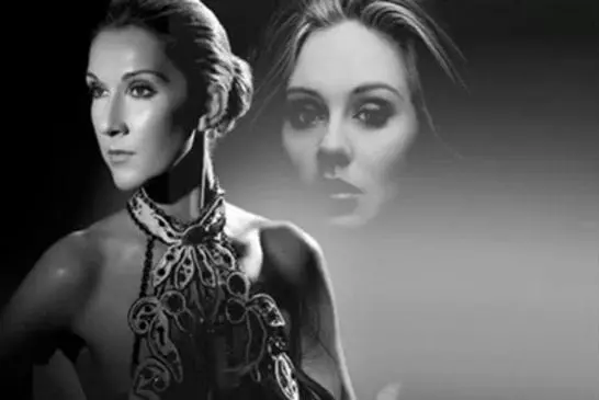 Céline Dion interprète Rolling in the deep