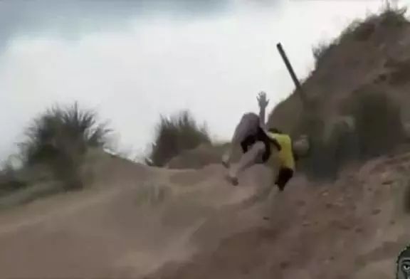 Les meilleures chute dans le sable