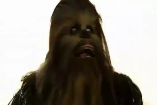 Sexy Jedi prennent une douche