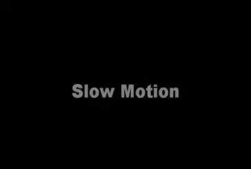 Des objets filmés en Slow Motion