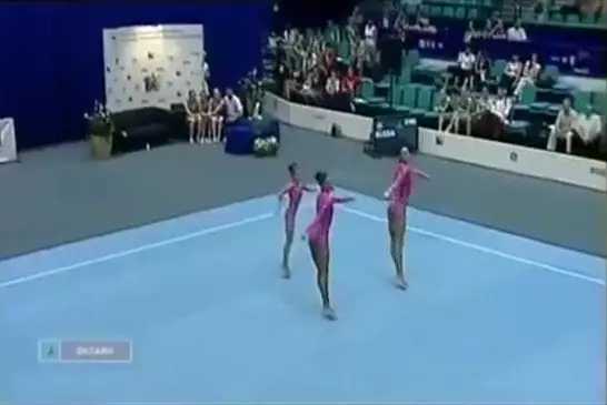 Des gymnastes russes un peu folles