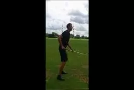 Un coup de golf incroyable