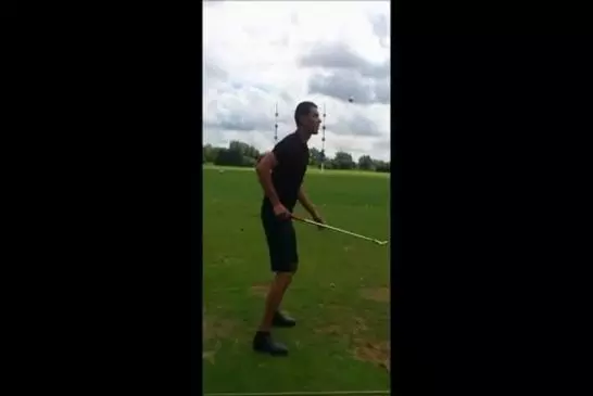 Un coup de golf incroyable