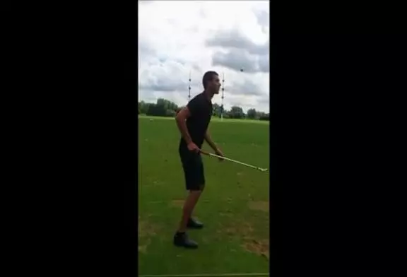 Un coup de golf incroyable