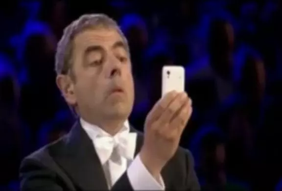 Mr Bean lors de la cérémonie d’ouverture des jeux olympiques 2012