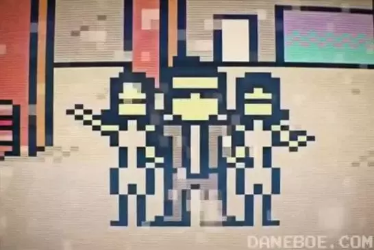 Le style Gangnam en 8-Bit