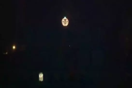 Watch A Halloween Lights Triibute To Ghostbusters Video Brea