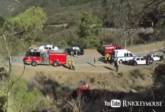 Gros accident de Ferrari