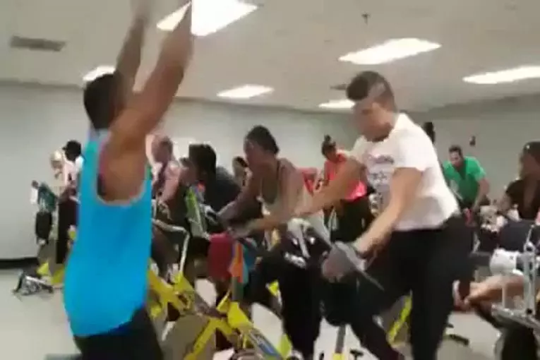Incroyable cours de spinning