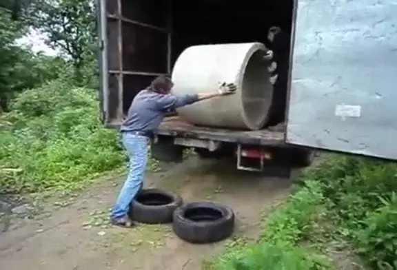 Comment ne pas décharger un tube en béton