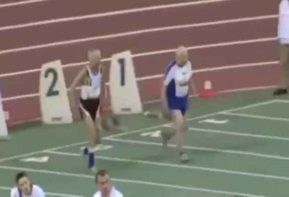 90 ans de course hommes