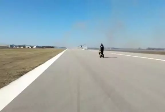 La cascade en avion la plus fole au monde