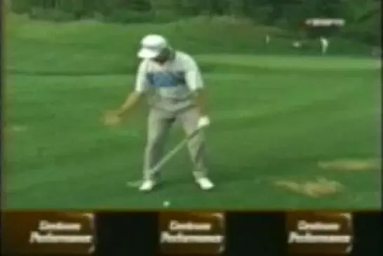 Hilarant swing de golf