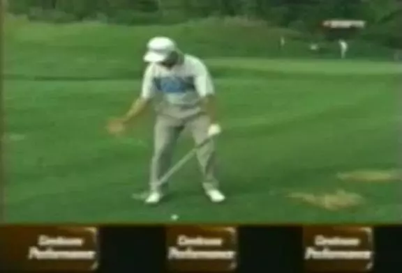 Hilarant swing de golf