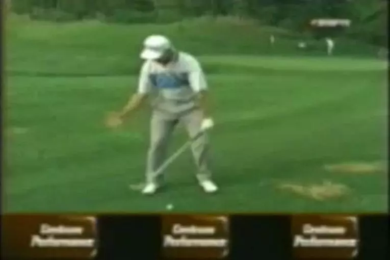 Hilarant swing de golf