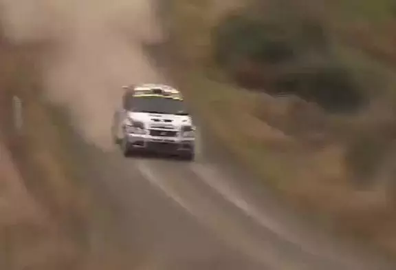 Gros accident de Mark Tapper au rallye de Nouvelle Zélande