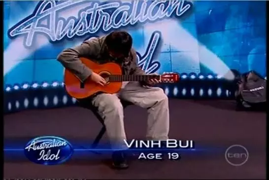 Le meilleur guitariste de l'émission australienne la nouvelle star