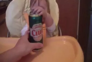 Bébé alcoolique