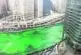 Teindre en vert la rivière de Chicago