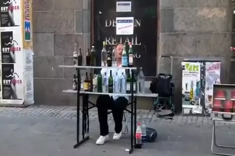 Impressionnant spectacle de rue
