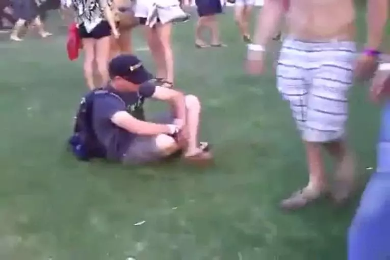 Gars perdu à Coachella