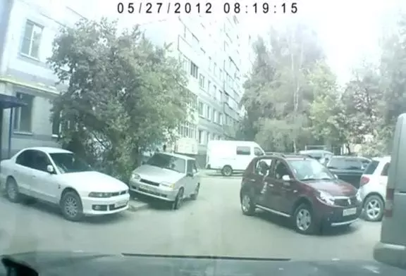 Pire parking tentative jamais